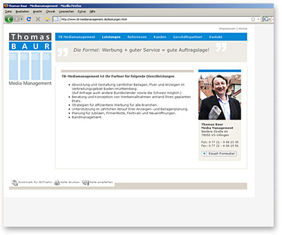 Screenshot www.tb-mediamanagement.de